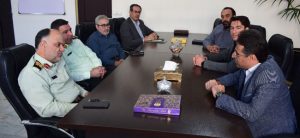 دیدار مدیرعامل مرکز ملی شماره گذاری کالا و خدمات ایران با رئیس پلیس نظارت بر اماکن عمومی فراجا